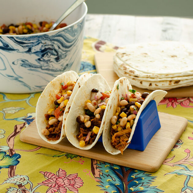 BBQ Pulled Pork Tacos | realmomkitchen.com