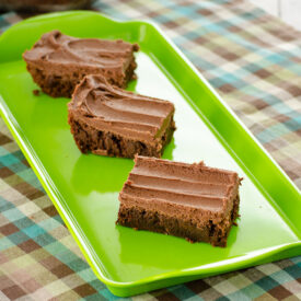 Chocolate Frosted Brownies | realmomkitchen.com