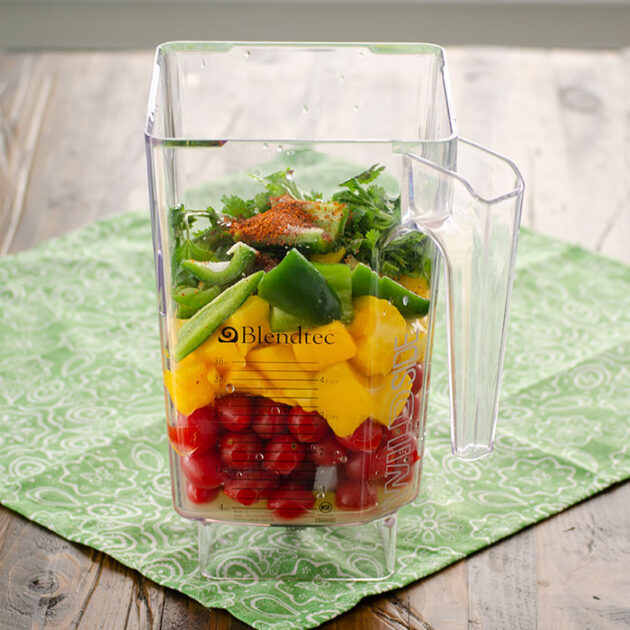 Blender Mango Chile Salsa | realmomkitchen.com