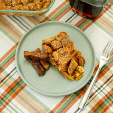Baked Pumpkin French Toast | realmomkitchen.com