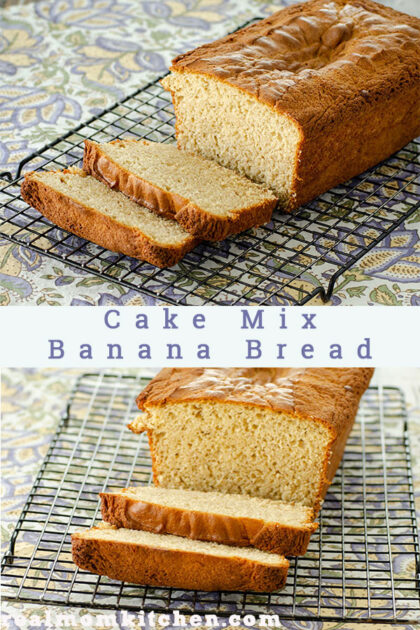 Cake Mix Banana Bread | realmomkitchen.com
