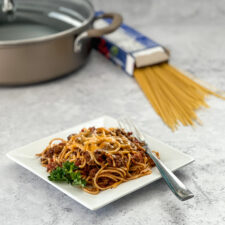 Easy Taco Spaghetti | realmomkitchen.com