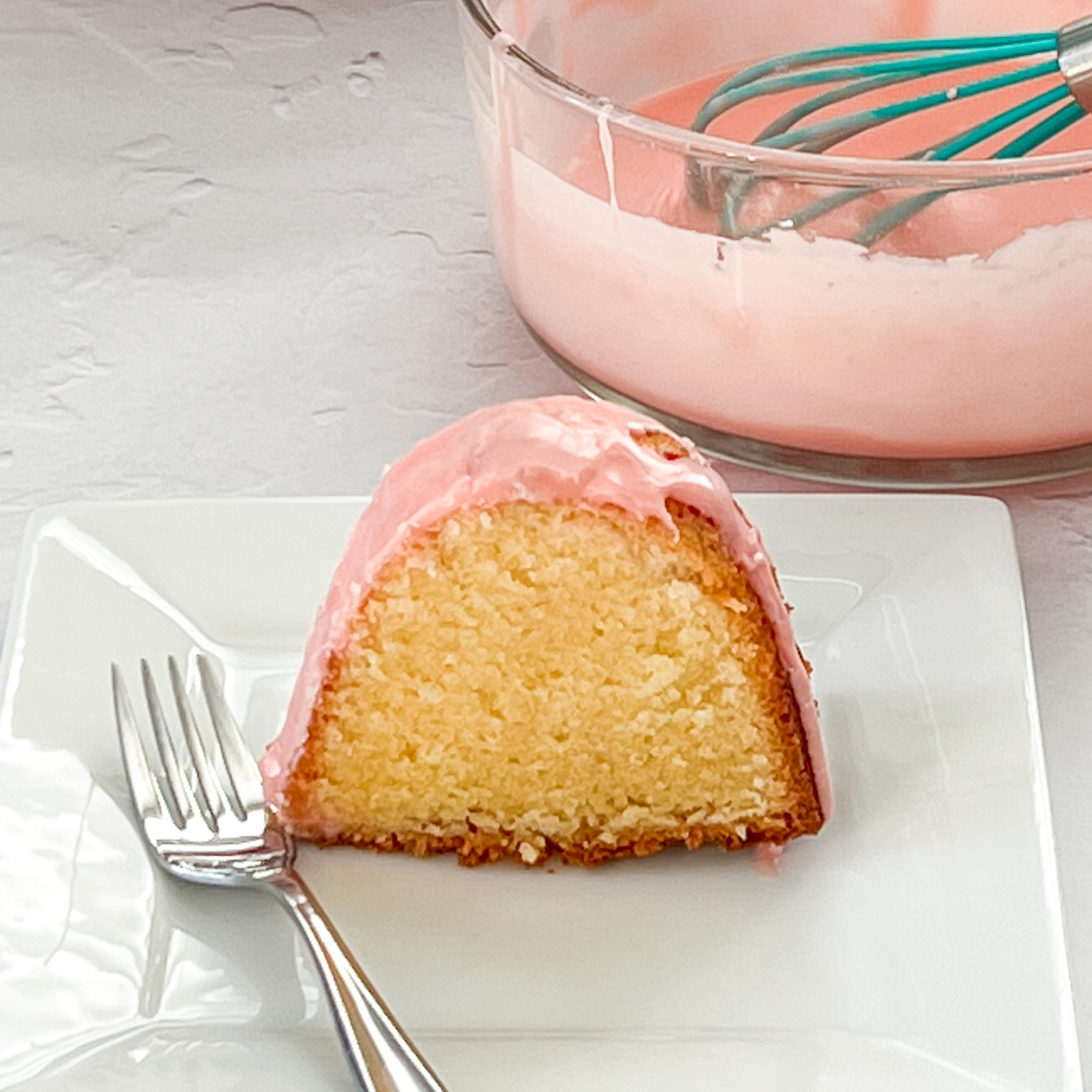 Made From Scratch Shirley Temple Bundt Cake
