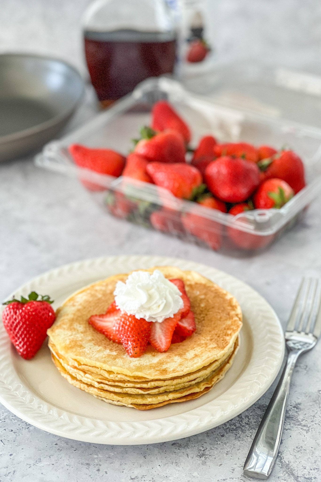 Perfectly Thin Pancakes Real Mom Kitchen