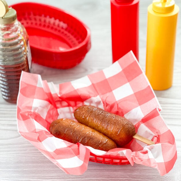 Homemade Honey Corn Dogs | realmomkitchen.com