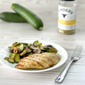 Buttery Steakhouse Grilled Chicken | realmomkitchen.com