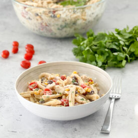 Tex-Mex Chicken Pasta Salad | realmomkitchen.com
