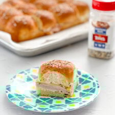 Turkey and Swiss Sliders | realmomkitchen.com