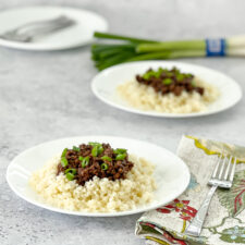 Healthy Teriyaki Ground Beef | realmomkitchen.com