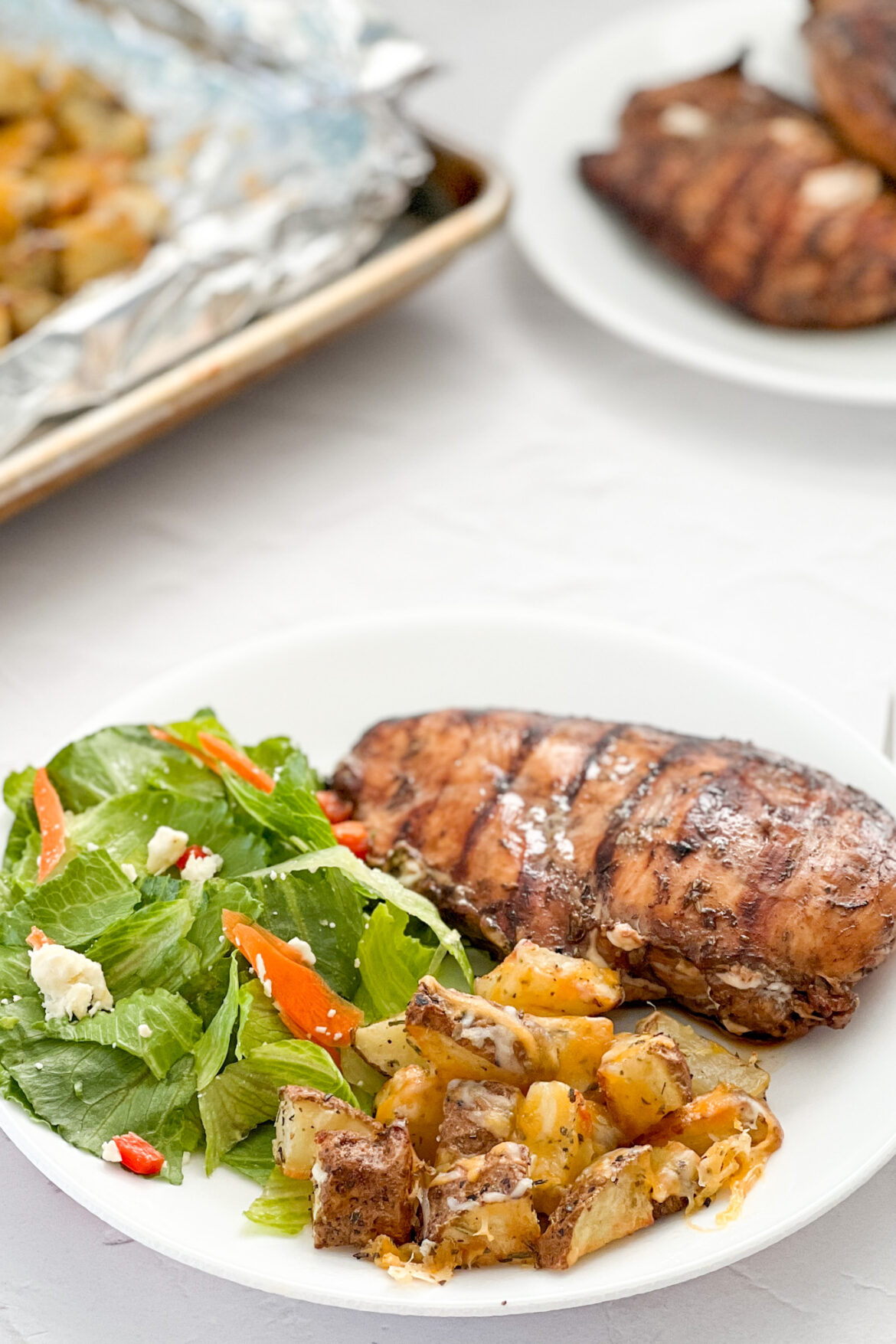 Italian Seasoned Roasted Potatoes Real Mom Kitchen 5 ingredients or