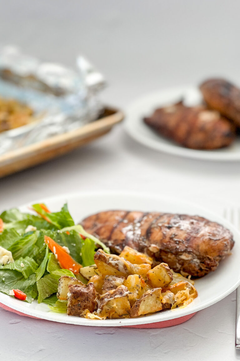 Italian Seasoned Roasted Potatoes Real Mom Kitchen 5 ingredients or