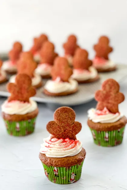 Gingerbread Cupcakes | realmomkitchen.com