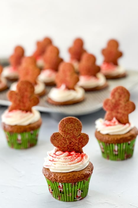 Gingerbread Cupcakes | realmomkitchen.com