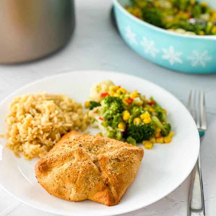 cheesy chicken ranch pockets