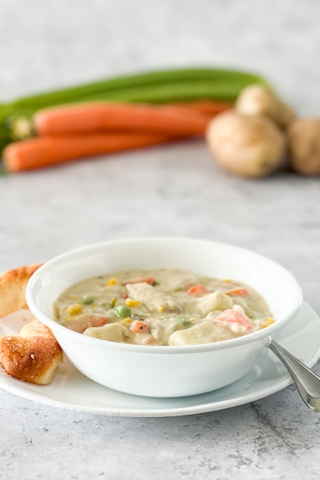 Chicken and Veggie Chowder | realmomkitchen.com