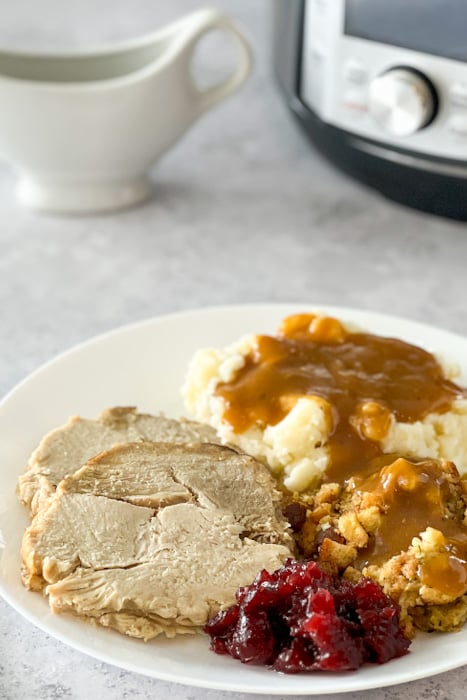 Instant Pot Turkey Roast | realmomkitchen.com