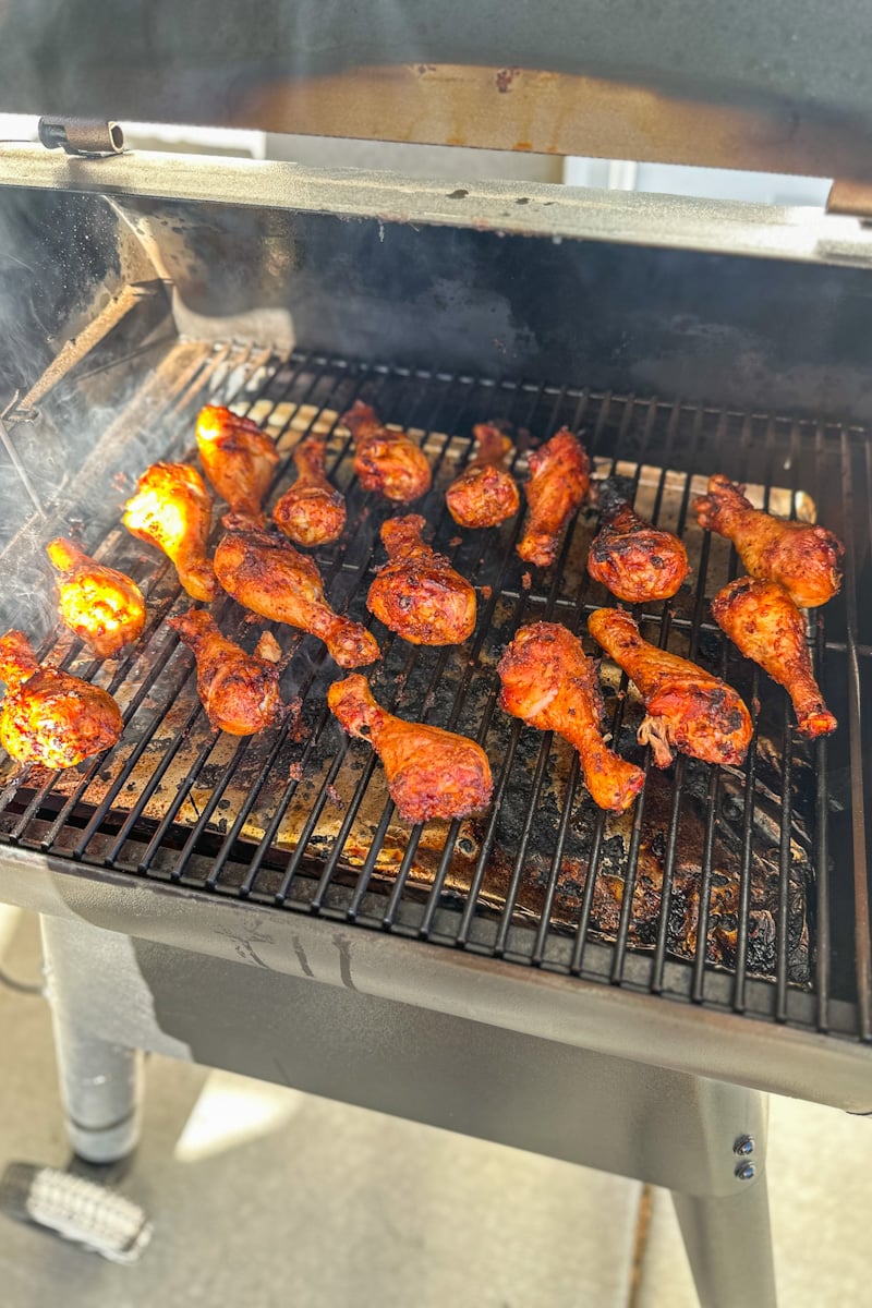 Easy Smoked Chicken Drumsticks Real Mom Kitchen BBQ Smoker