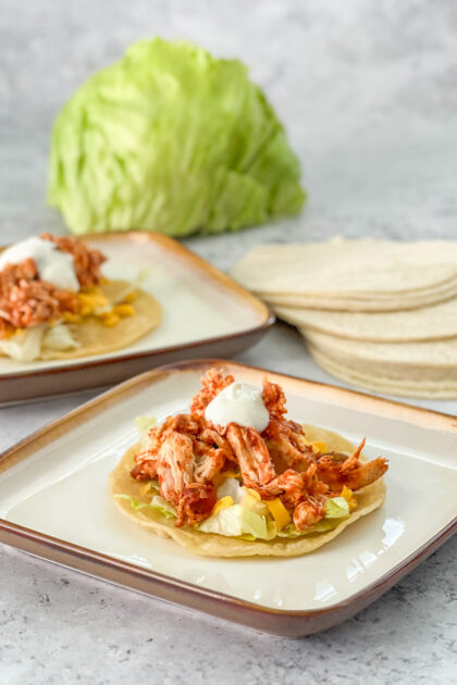 Smoked Chicken Tacos | realmomkitchen.com