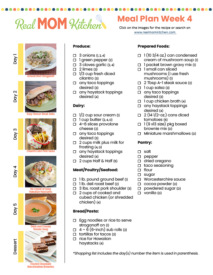 Menu Plan Monday Archives - Real Mom Kitchen