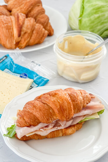 Turkey Croissant Sandwiches