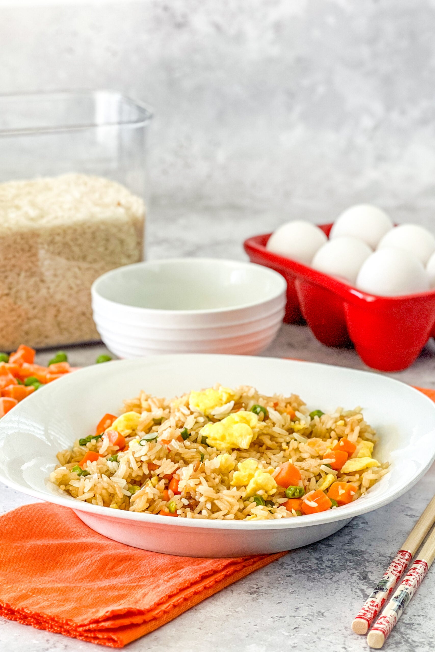 Easy Fried Rice with Leftover Rice Real Mom Kitchen