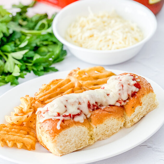 Hawaiian Roll Meatball Sub Sandwiches