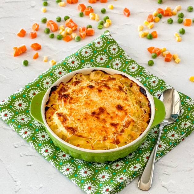 Baked Individual Chicken Shepher'd Pie