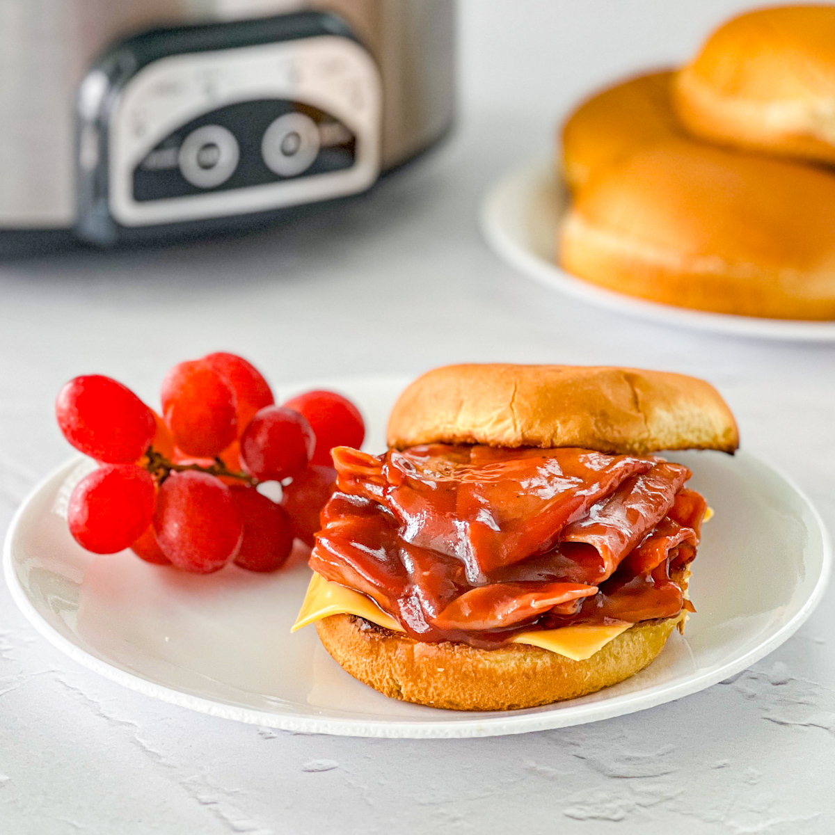 Slow Cooker Barbecue Ham Sandwiches A Tasty and Easy Recipe Real Mom
