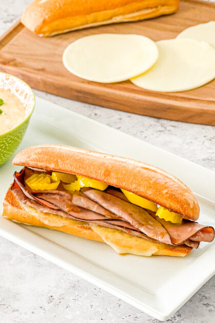 Easy Dripping Beef Sandwiches
