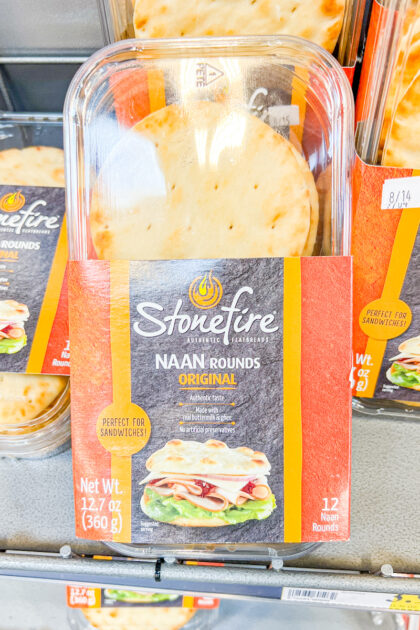 naan rounds for homemade pizza lunchables