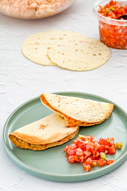 Crispy Air Fryer Chicken Tacos