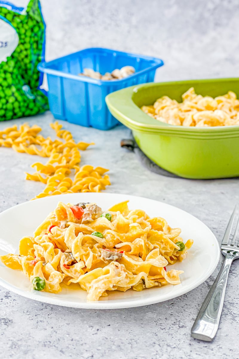 Easy Chicken à la King Noodle Casserole Real Mom Kitchen