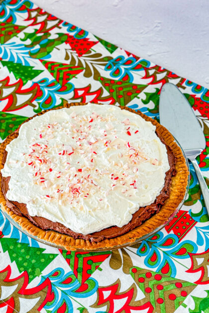whole truffle pie for Christmas