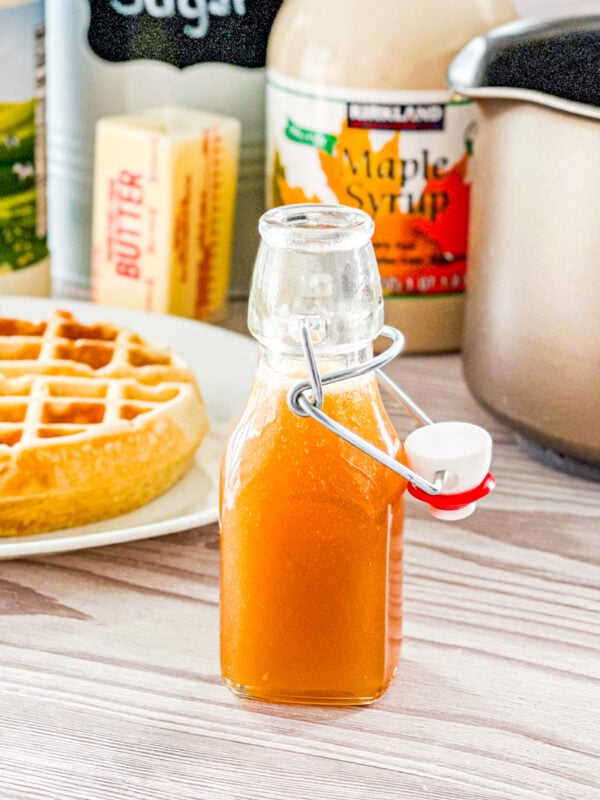 Homemade Buttermilk Maple Syrup