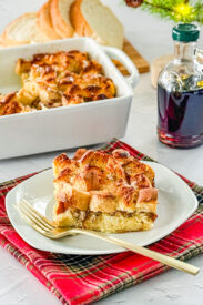 Maple Sausage French Toast Bake