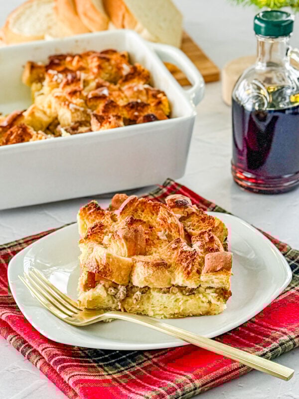 Maple Sausage French Toast Bake