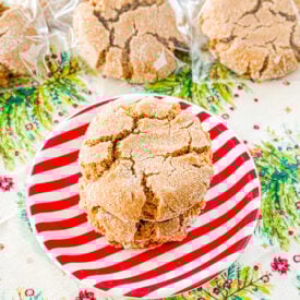 molasses crackle cookies