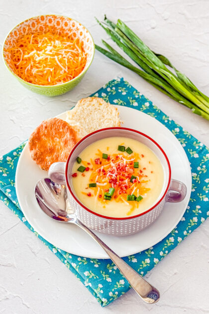 easy mashed potato soup