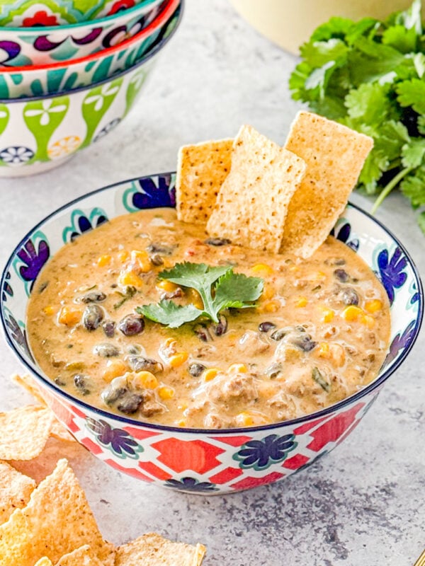 Cheesy Southwestern Chili
