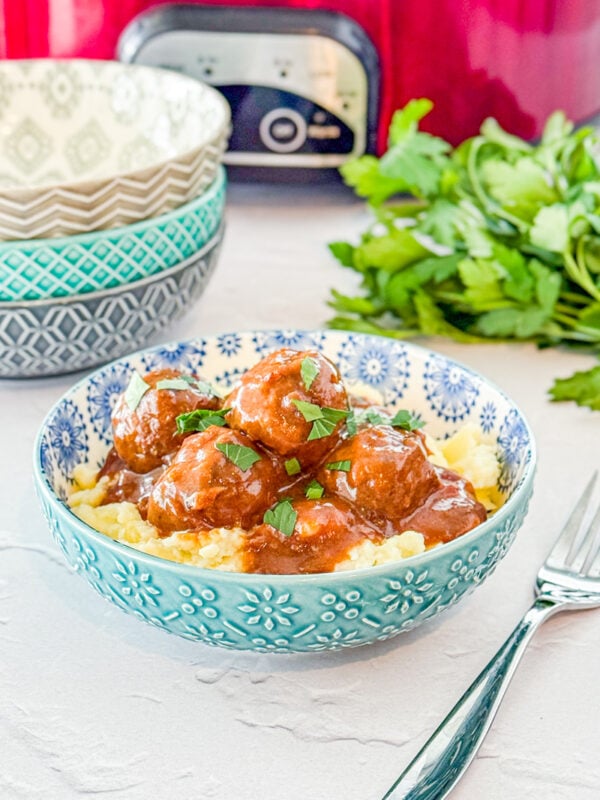 Slow Cooker Salisbury Steak Meatballs