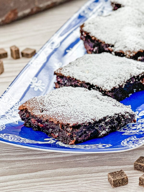 Brownies made with a cake mix
