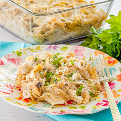 Hungarian cottage cheese noodles