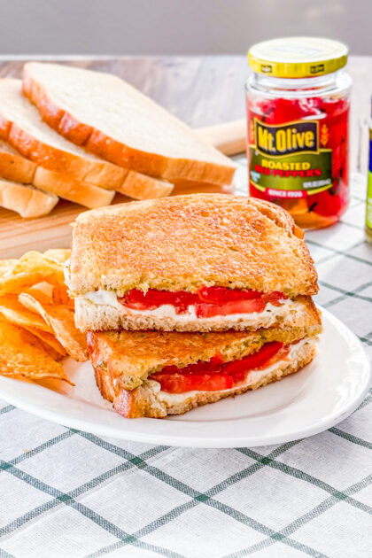 Grilled Mozzrella Sandwiches