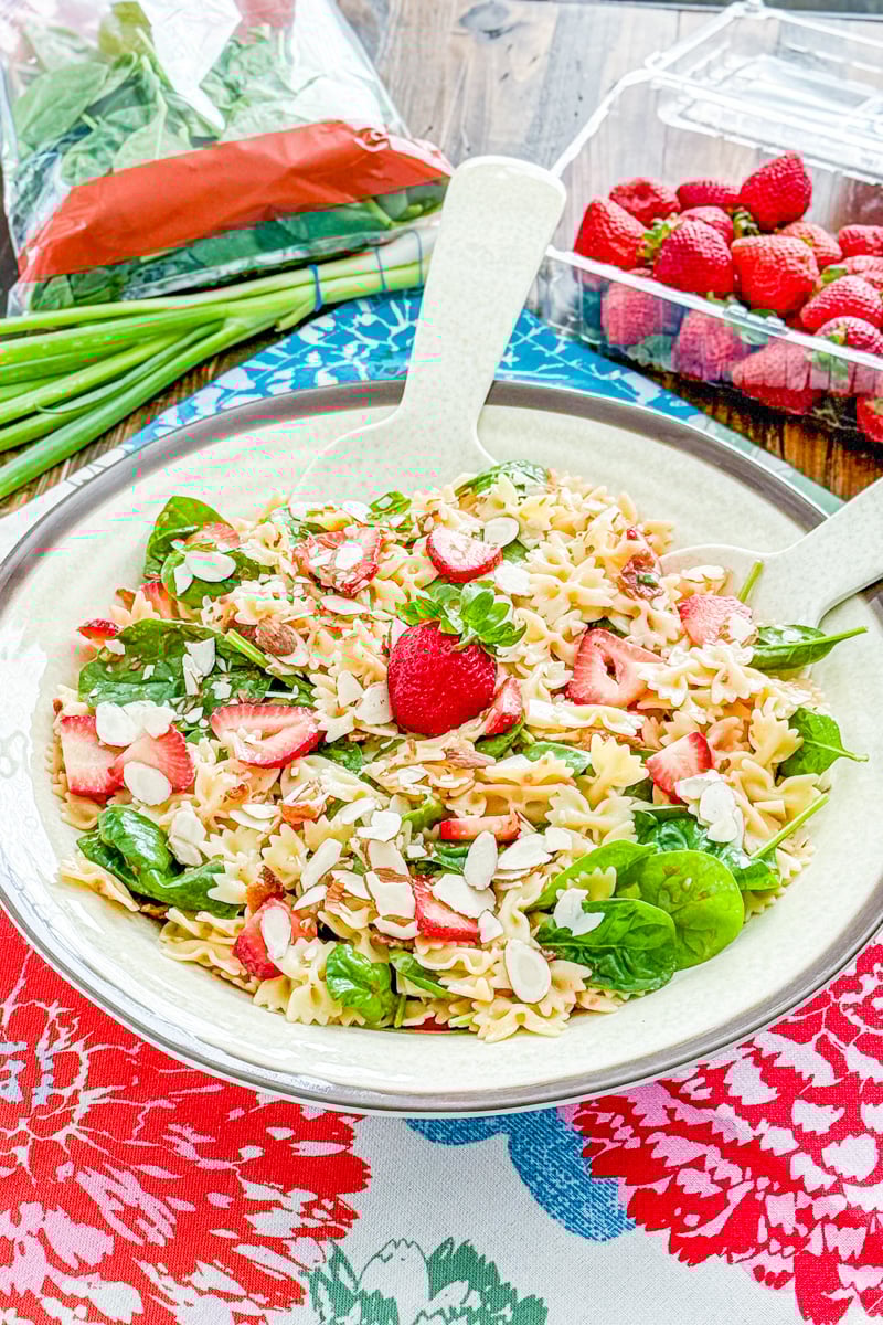 Strawberry Pasta Salad - Real Mom Kitchen