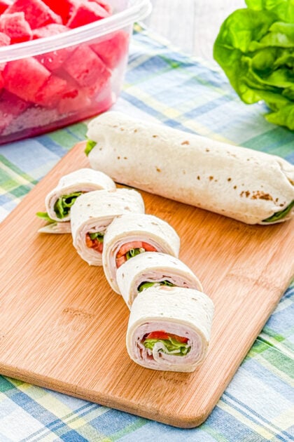 Turkey and Cheese Roll Ups