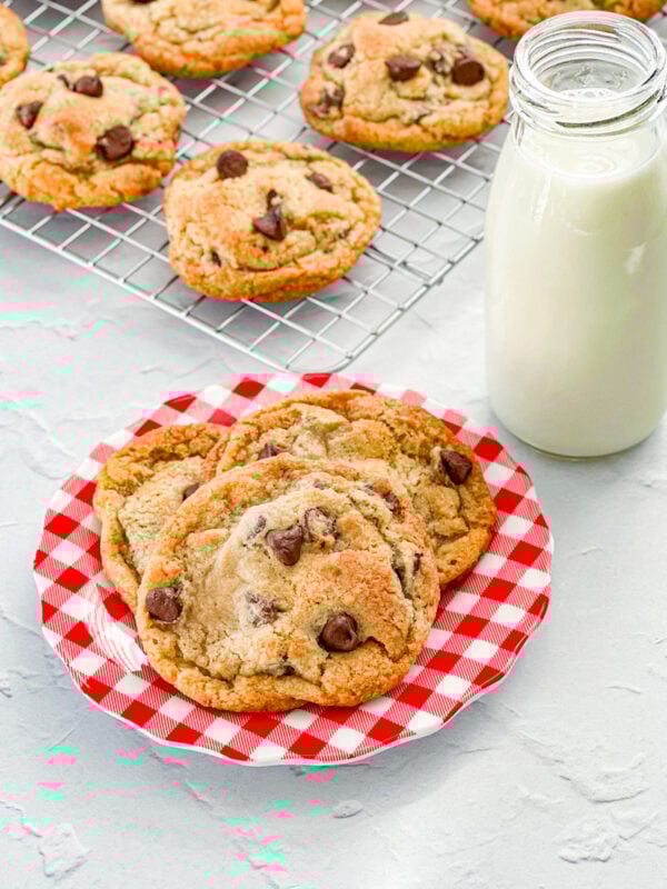 easy homemade chocolate chip cookies