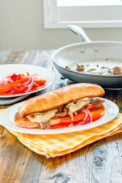philly cheesesteak sandwich recipe