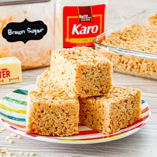 caramel rice krispie treats recipe