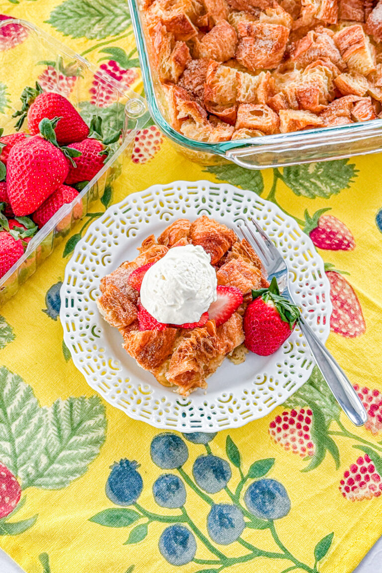 croissant bread pudding
