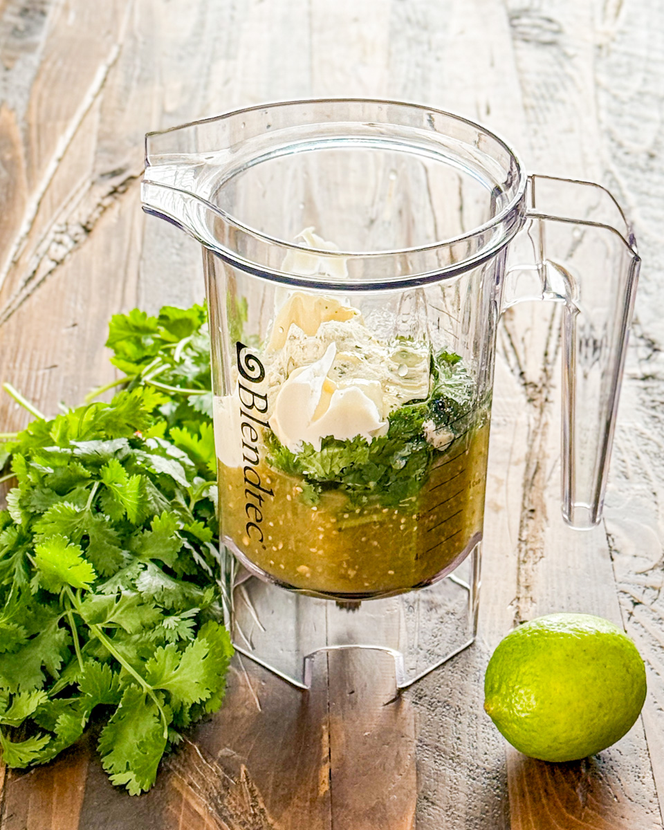 Easy Cilantro Lime Ranch Dressing - Real Mom Kitchen